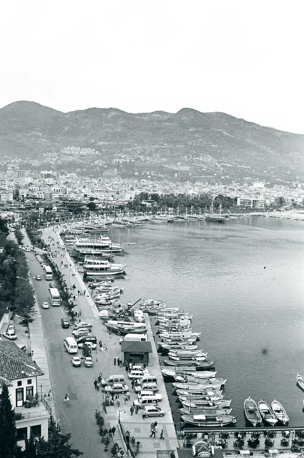alanya, siyah-beyaz